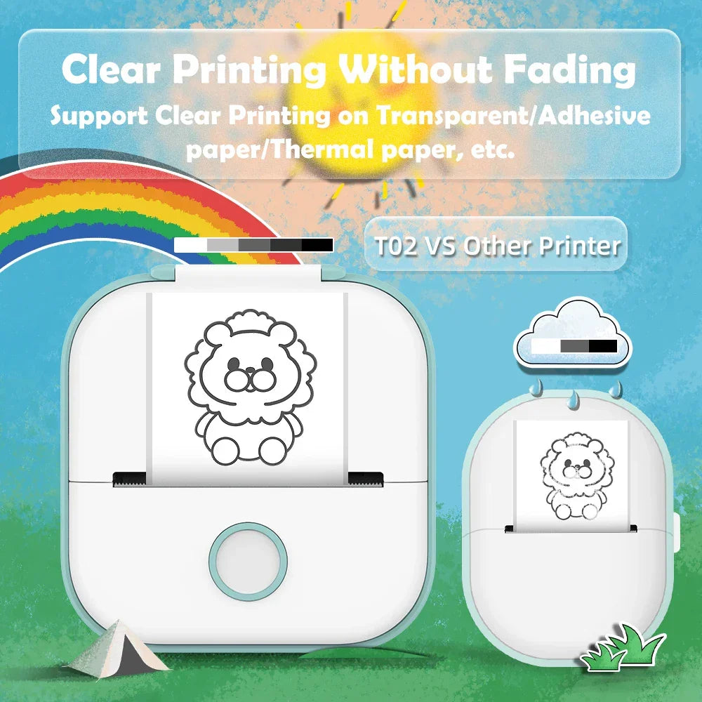 Portable Mini Thermal Printer Wireless - Empire P.E