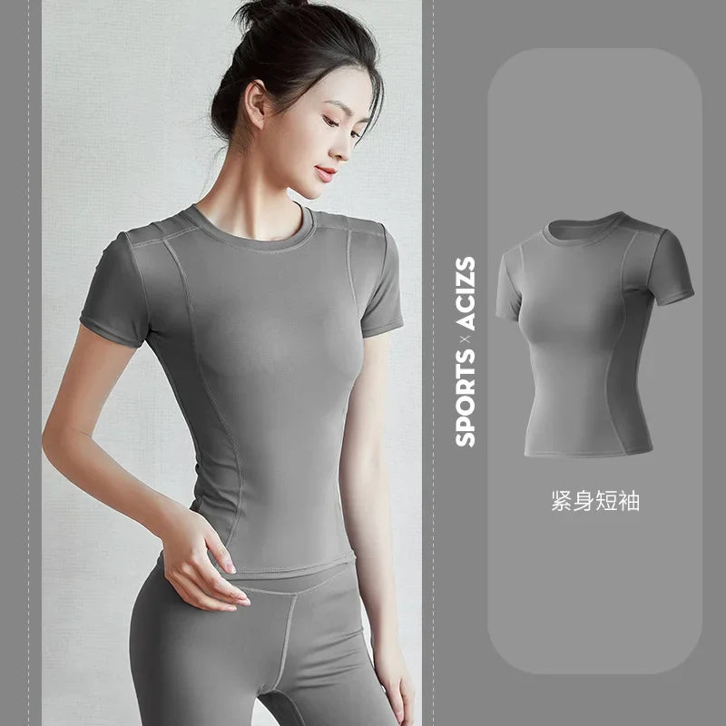 2024 Women's Sports Fitness T-shirt - Empire P.E