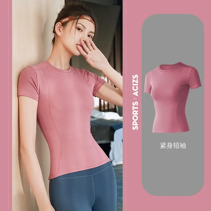 2024 Women's Sports Fitness T-shirt - Empire P.E