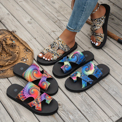 Bohemian Style Women's Breathable Mesh Shoes