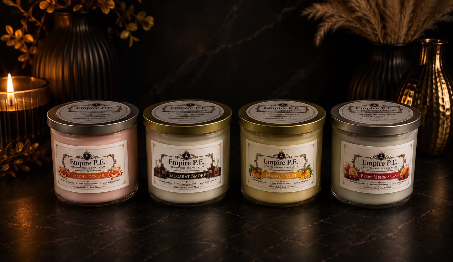 Large 3- Wick Candle