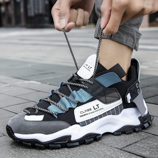 Mens Lightweight Chunky Running Sneakers