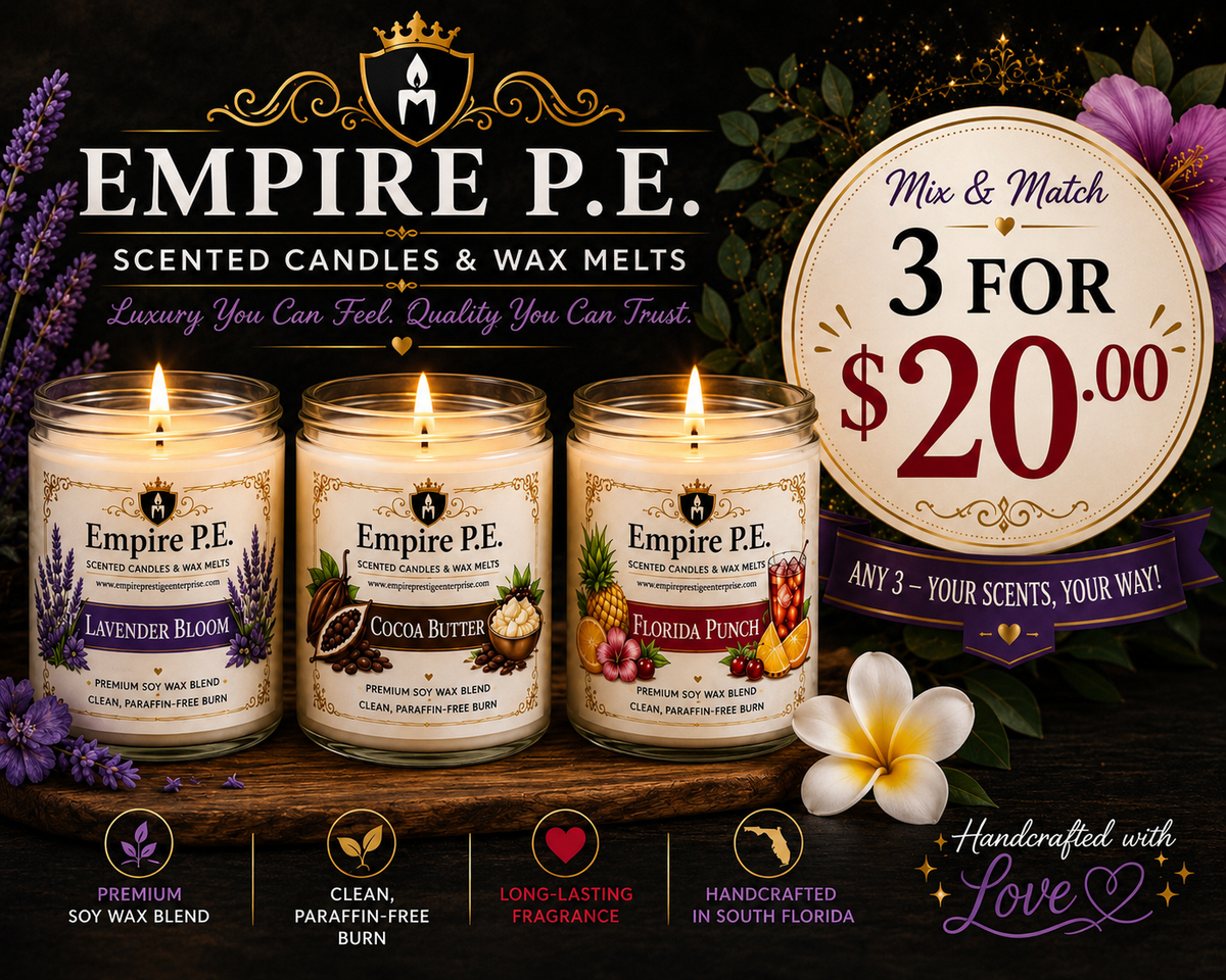 Small Single Wick Candle